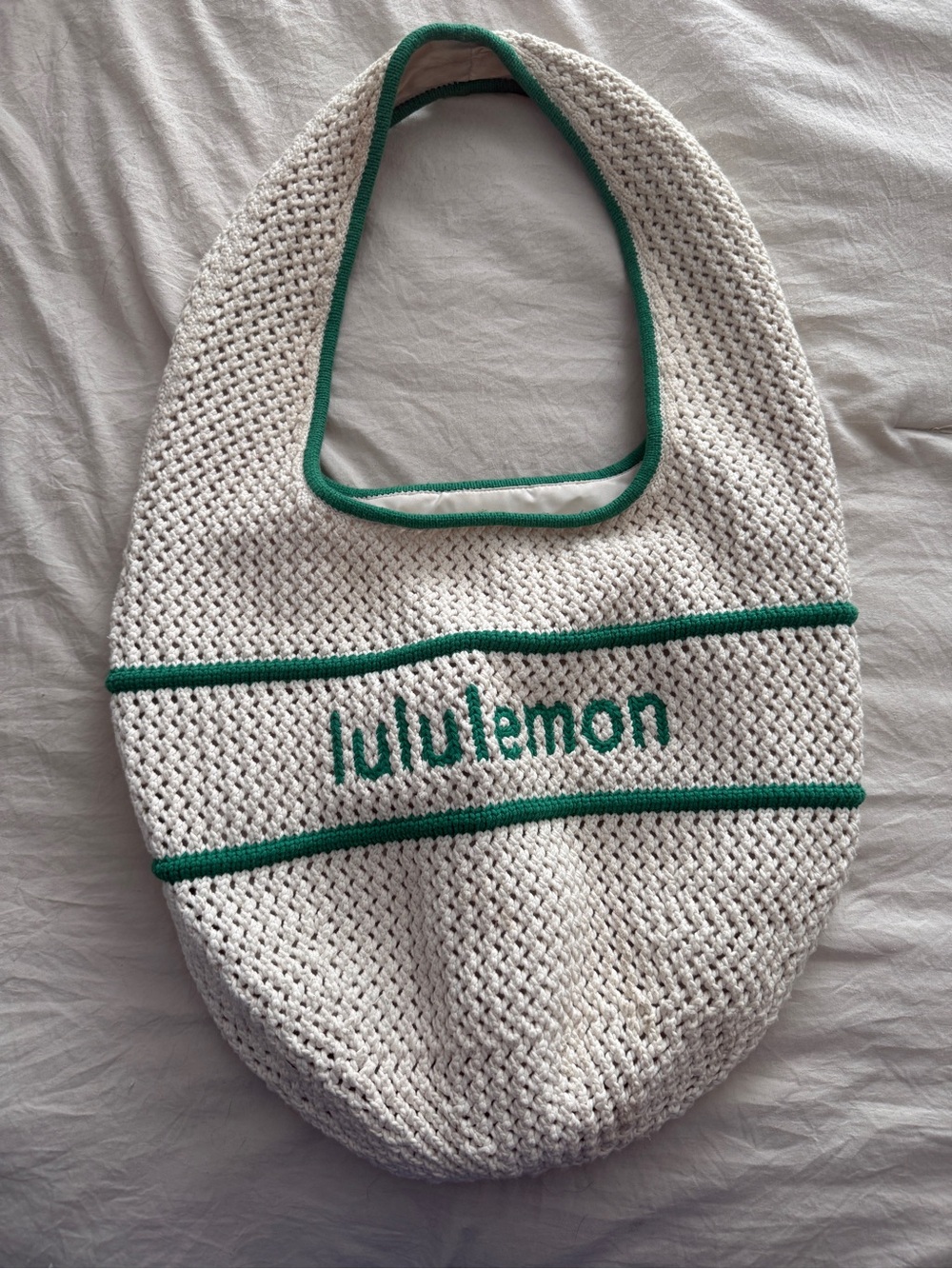 Lululemon crochet bag